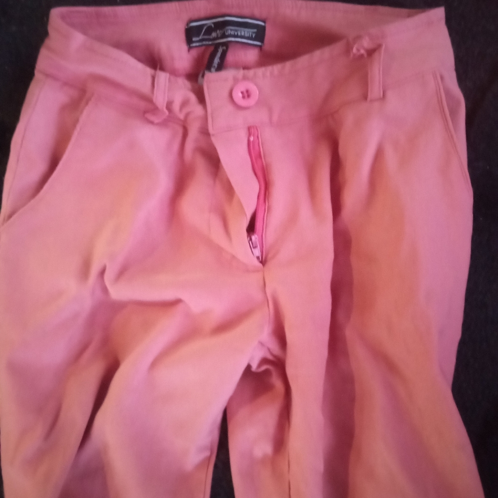 Pink dress pants